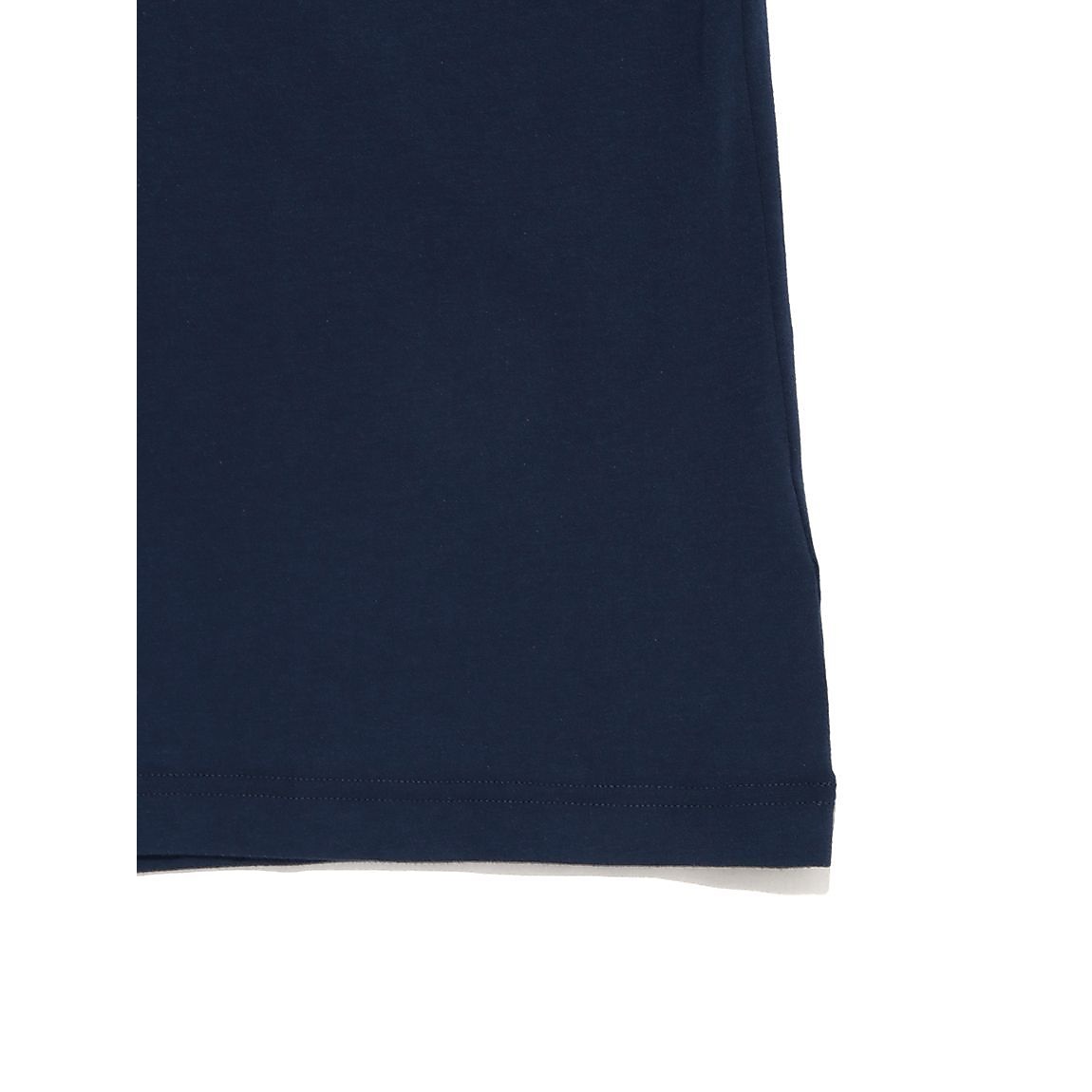 半袖モックネックシャツ