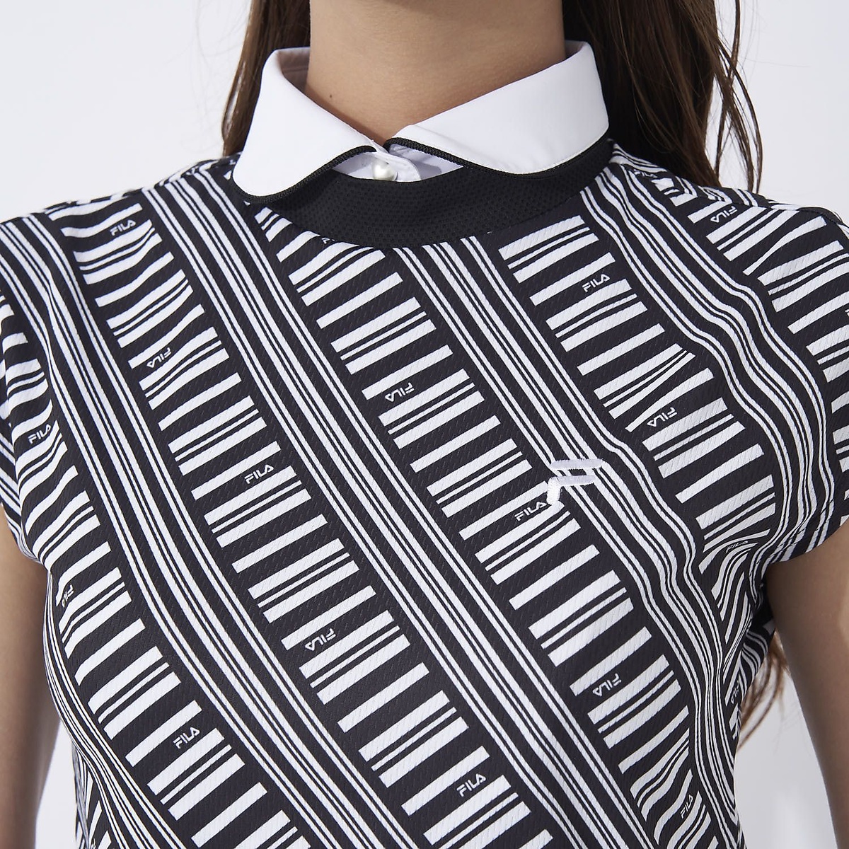 FILA GOLFハンソデ シャツ ガラ