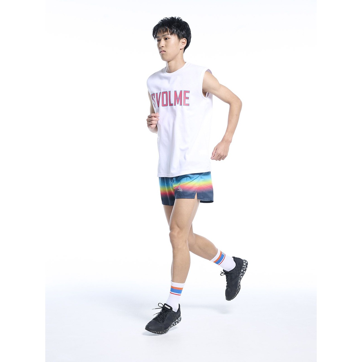 ロゴノースリメッシュランシャツSDG