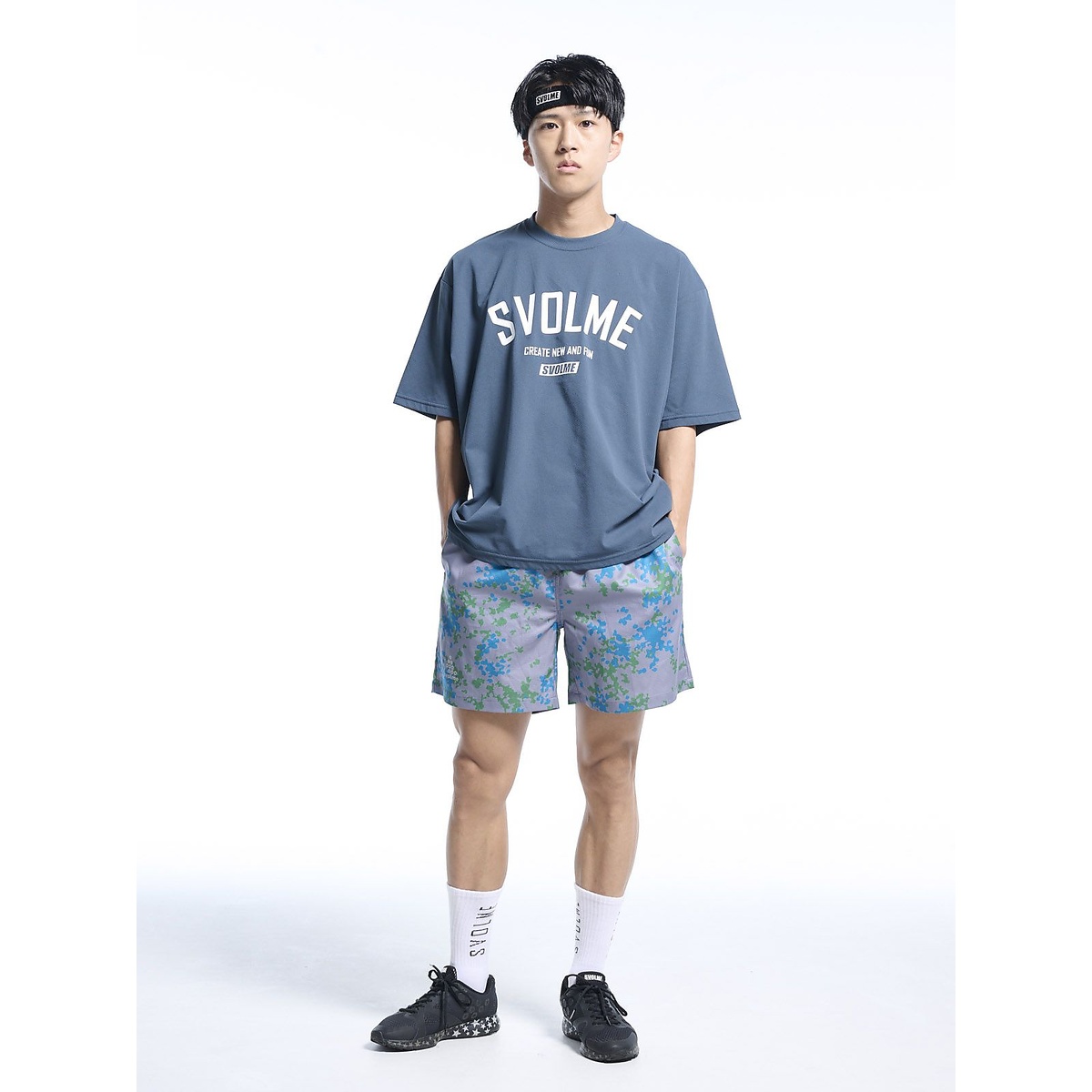 ロゴドットメッシュランシャツ