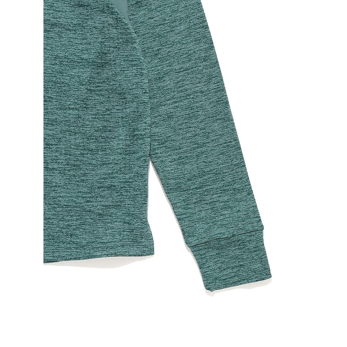 Heat Grid クオータージップトップ