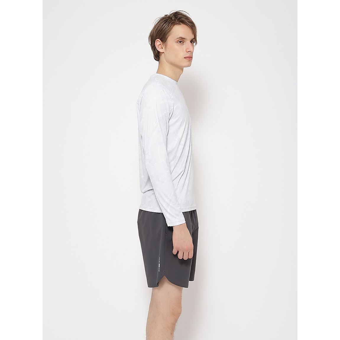 ドライスムース for RUN クルーネック長袖Tシャツ MENS