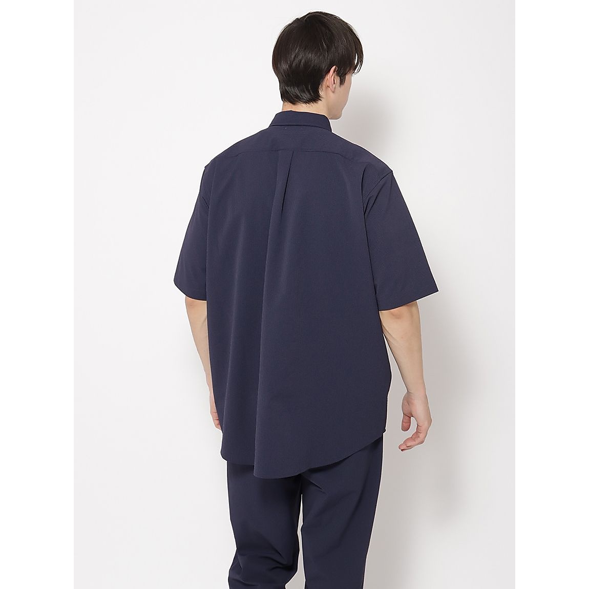 ミニサッカーストライプ 半袖シャツ MENS