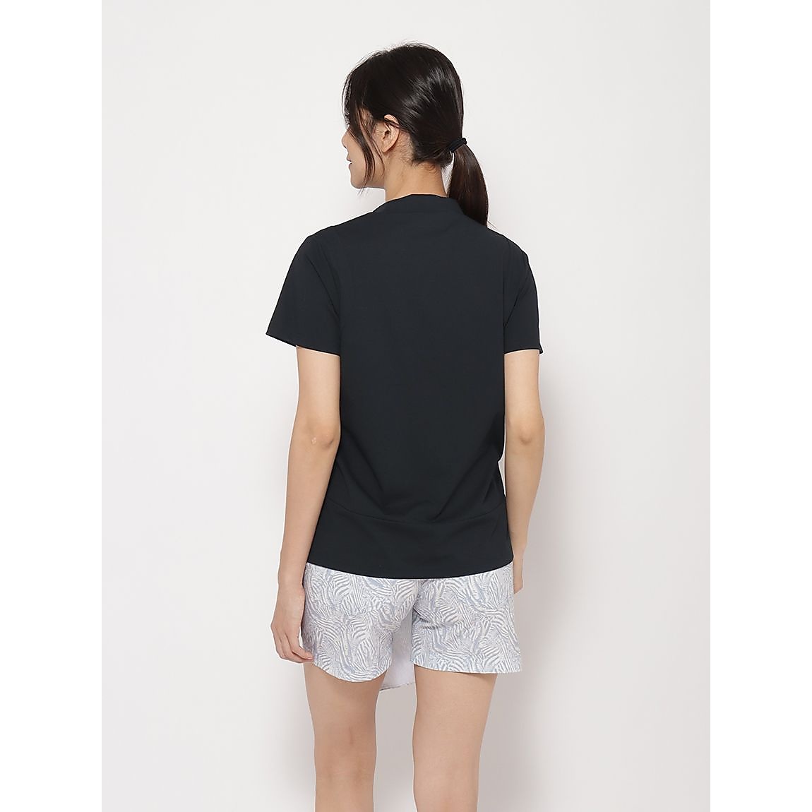 Epix天竺 for GOLF モックネック半袖Tシャツ LADIES