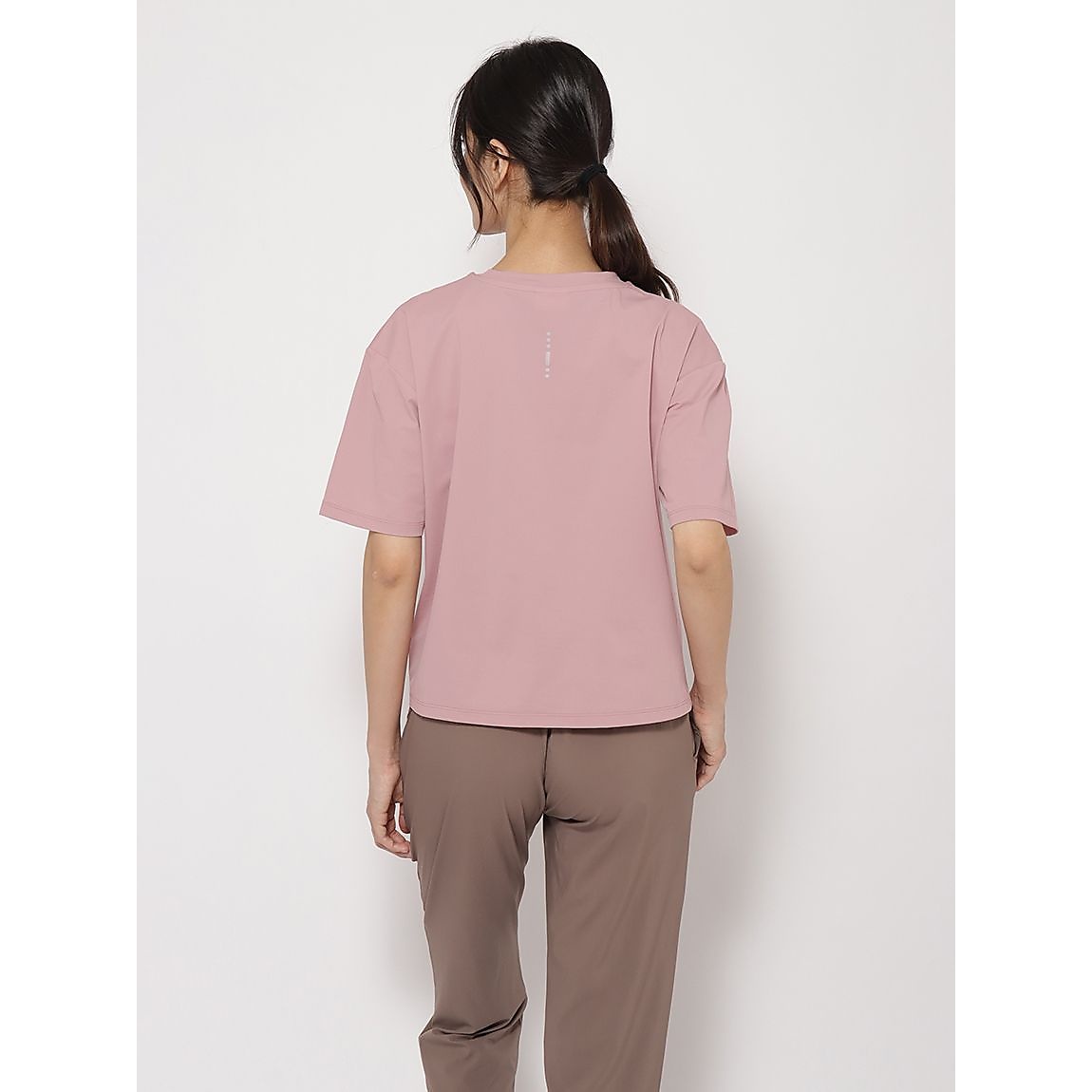 Epixメッシュジャージfor RUN クロップト半袖Tシャツ LADIES