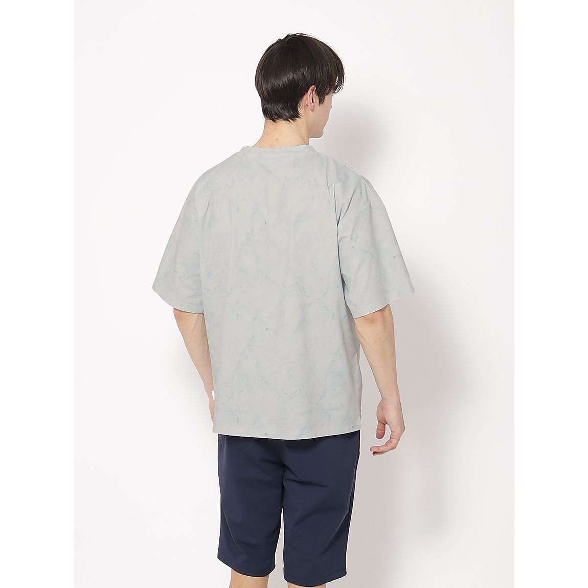 コットンタッチ天竺 オーバーサイズ半袖Tシャツ MENS