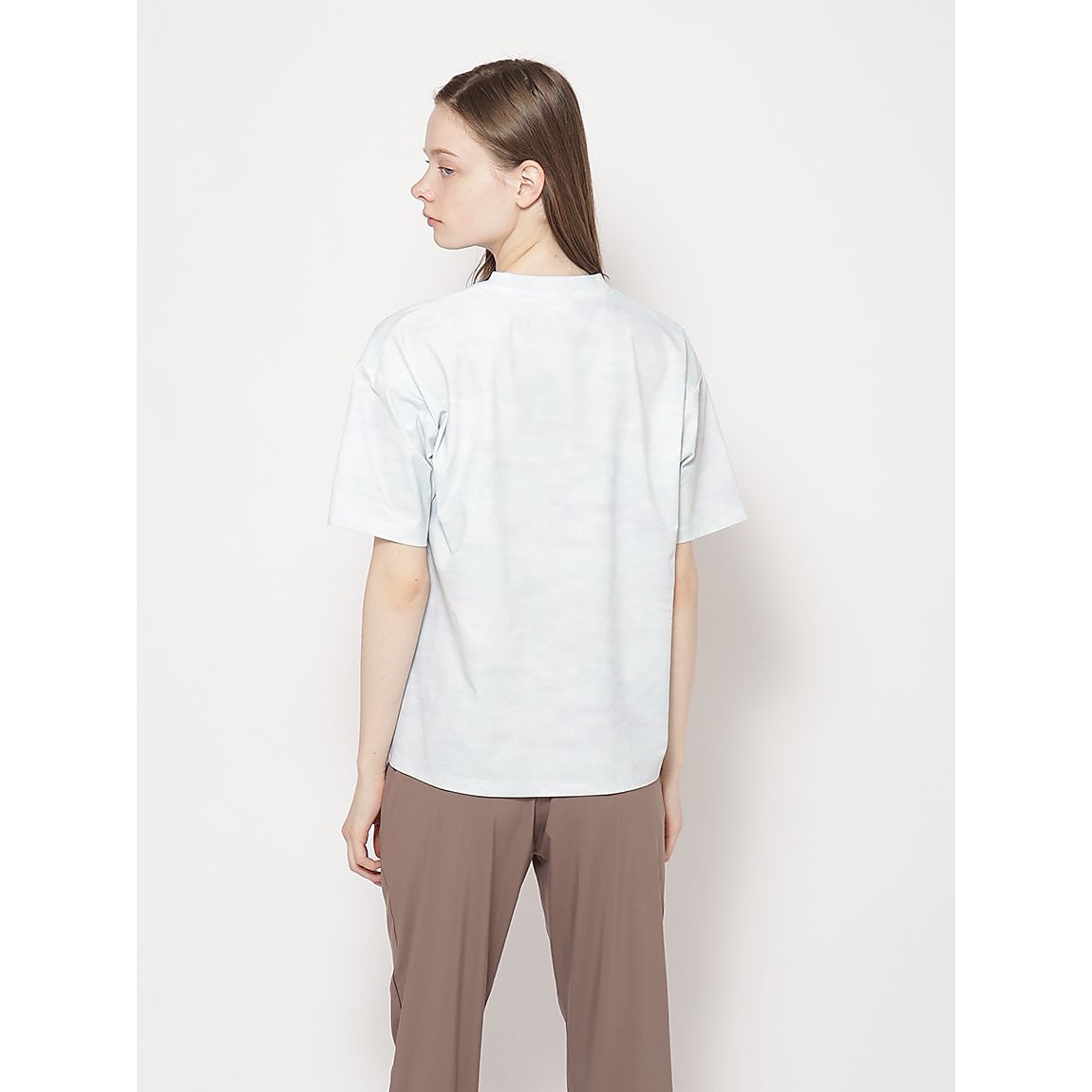 コットンタッチ天竺 オーバークロップトTシャツLADIES