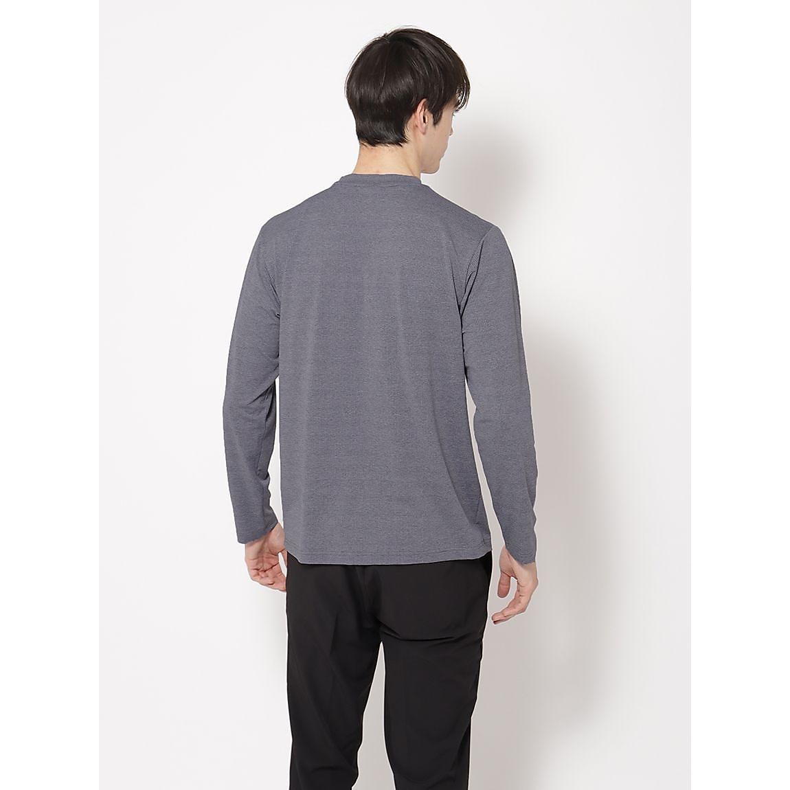 ナイロンメッシュジャージ レギュラーフィット長袖TシャツMENS