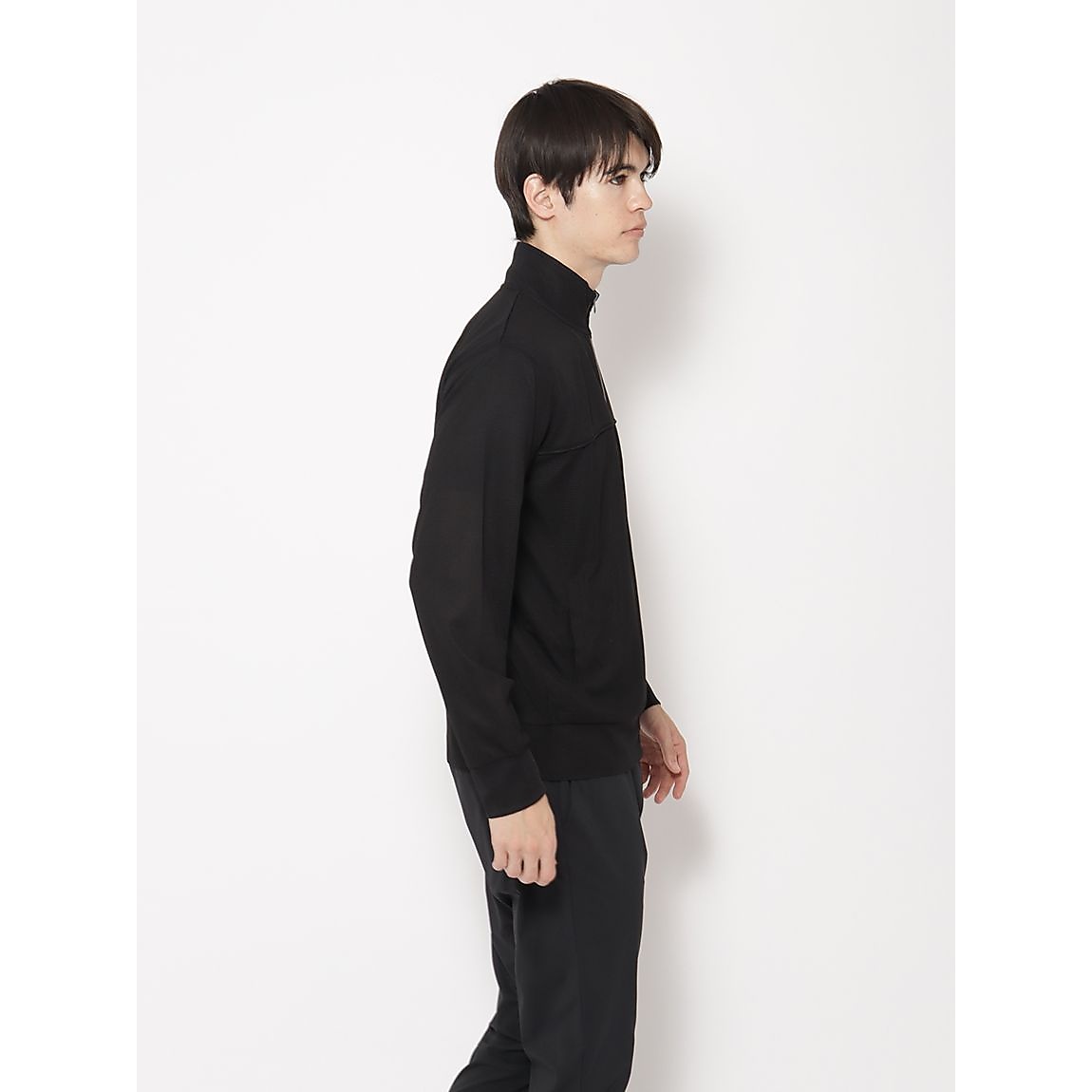 軽量ワッフルジャージ スタンドジップジャケットMENS