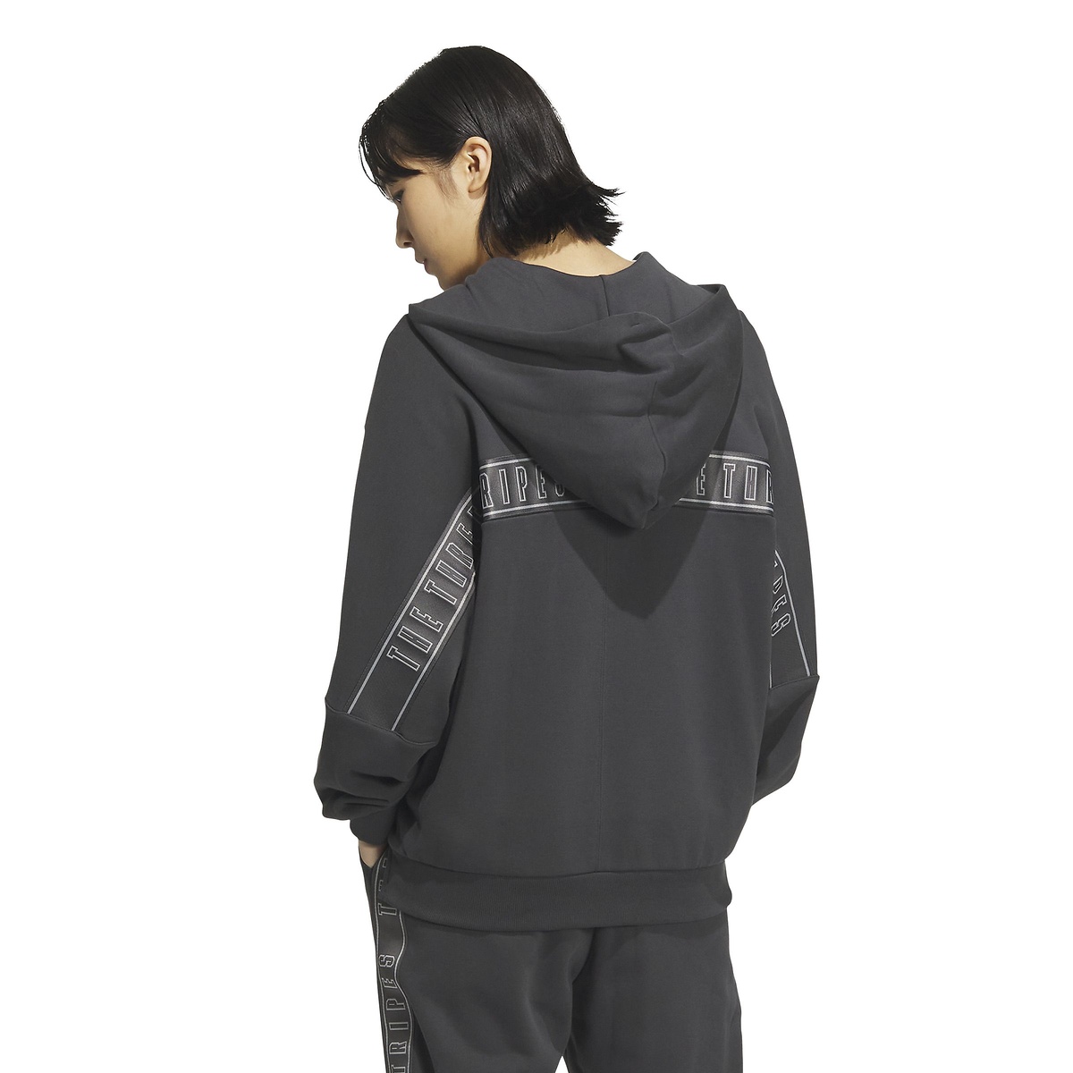 W WORD スウェットFZフーディ