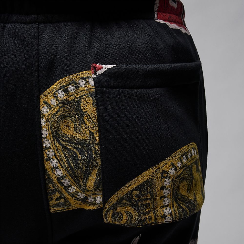 AS M J ESS AOP FLC PANT