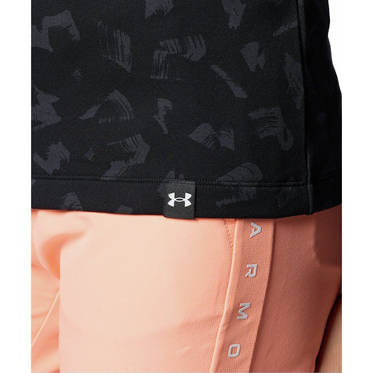 UA W CG Armour Knit LS Mock