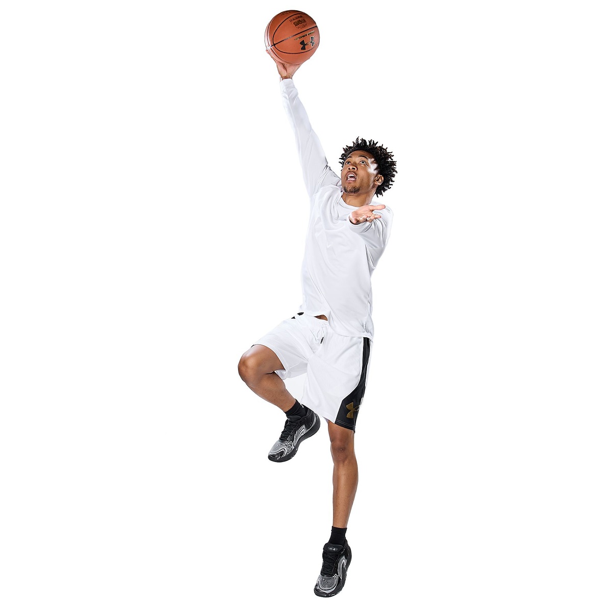 UA TECH LOGO LS T-SHIRTS