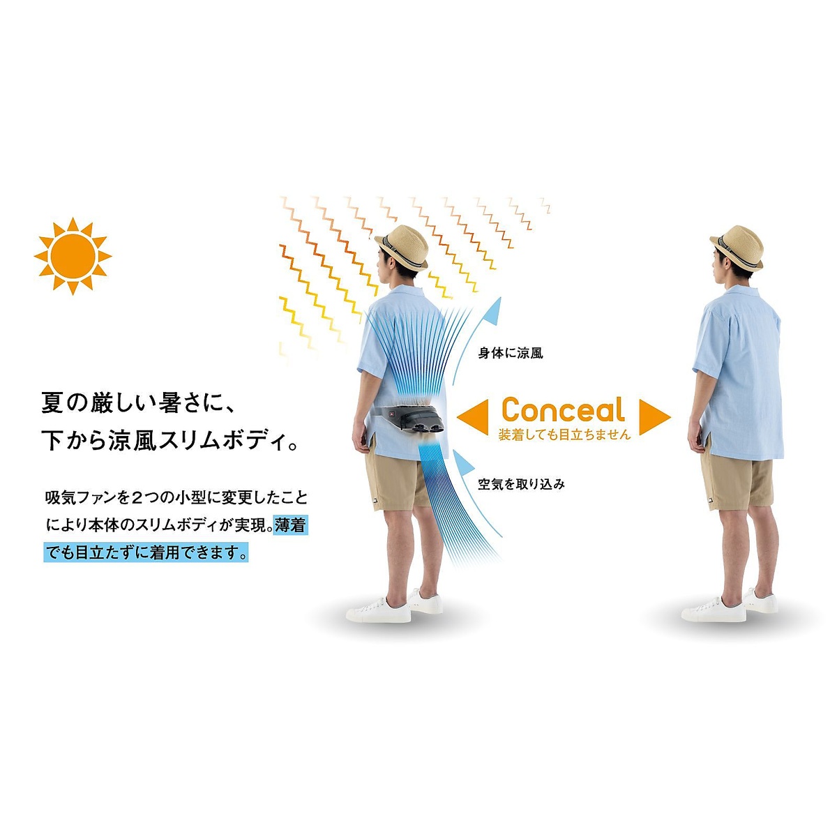 野電 ボディエアコン・ツインクール　ブラック