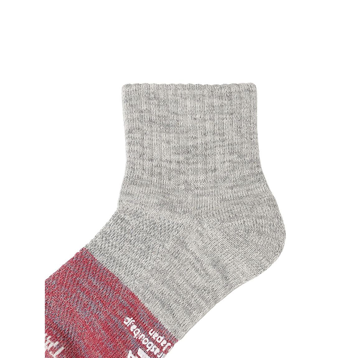 レディース 2面切替ローゲージショートソックス