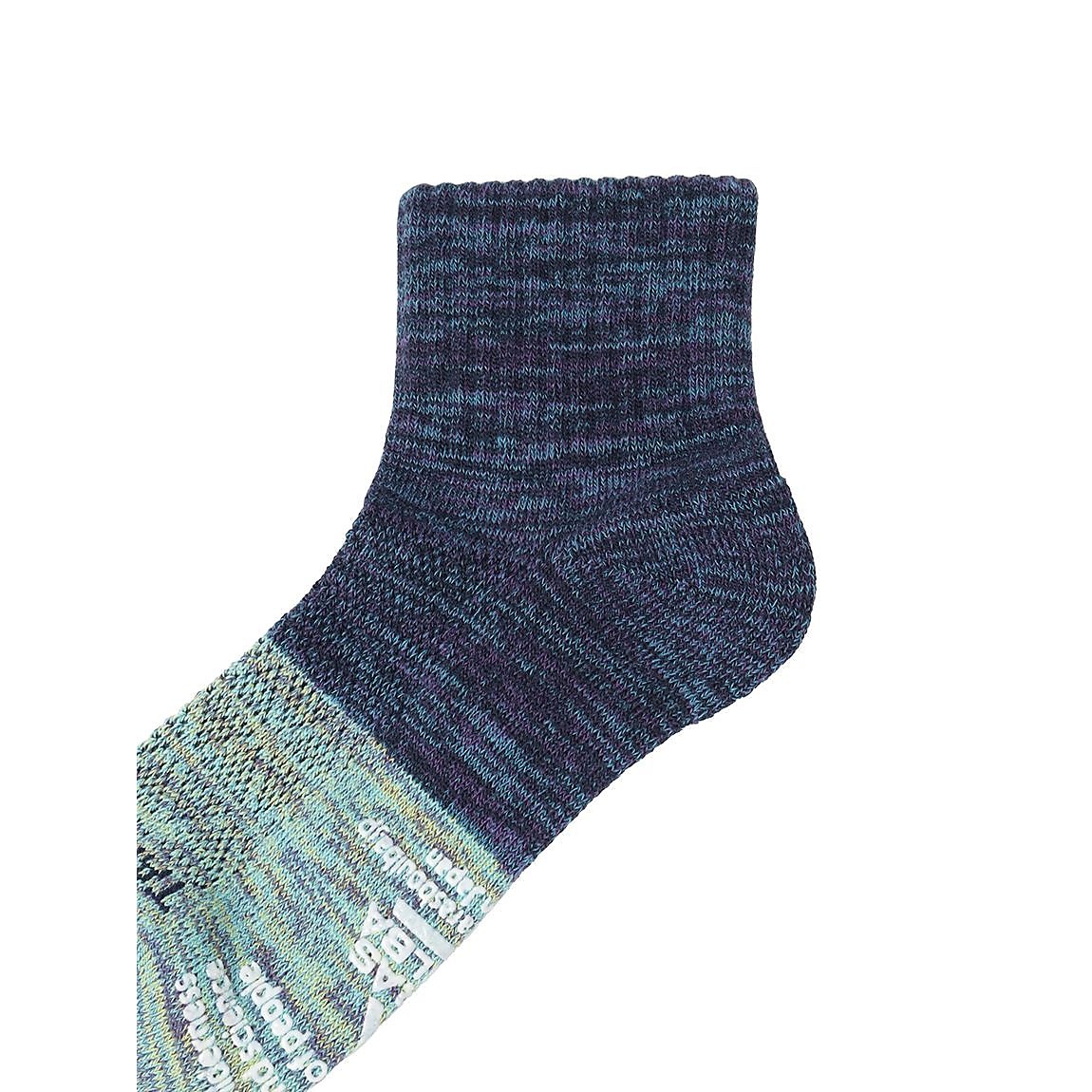 レディース 2面切替ローゲージショートソックス