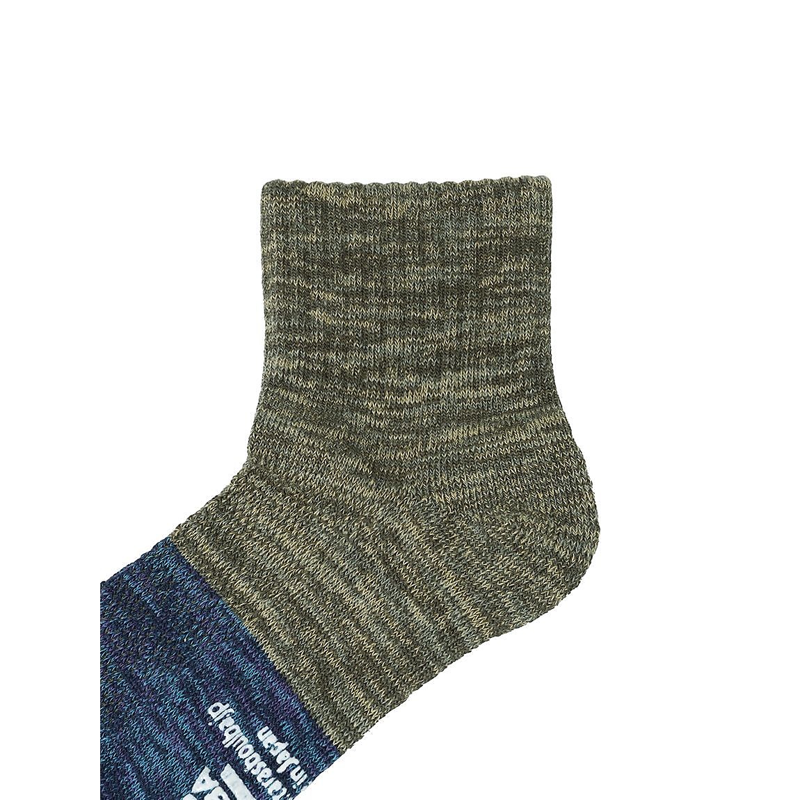 2面切替ローゲージショートソックス