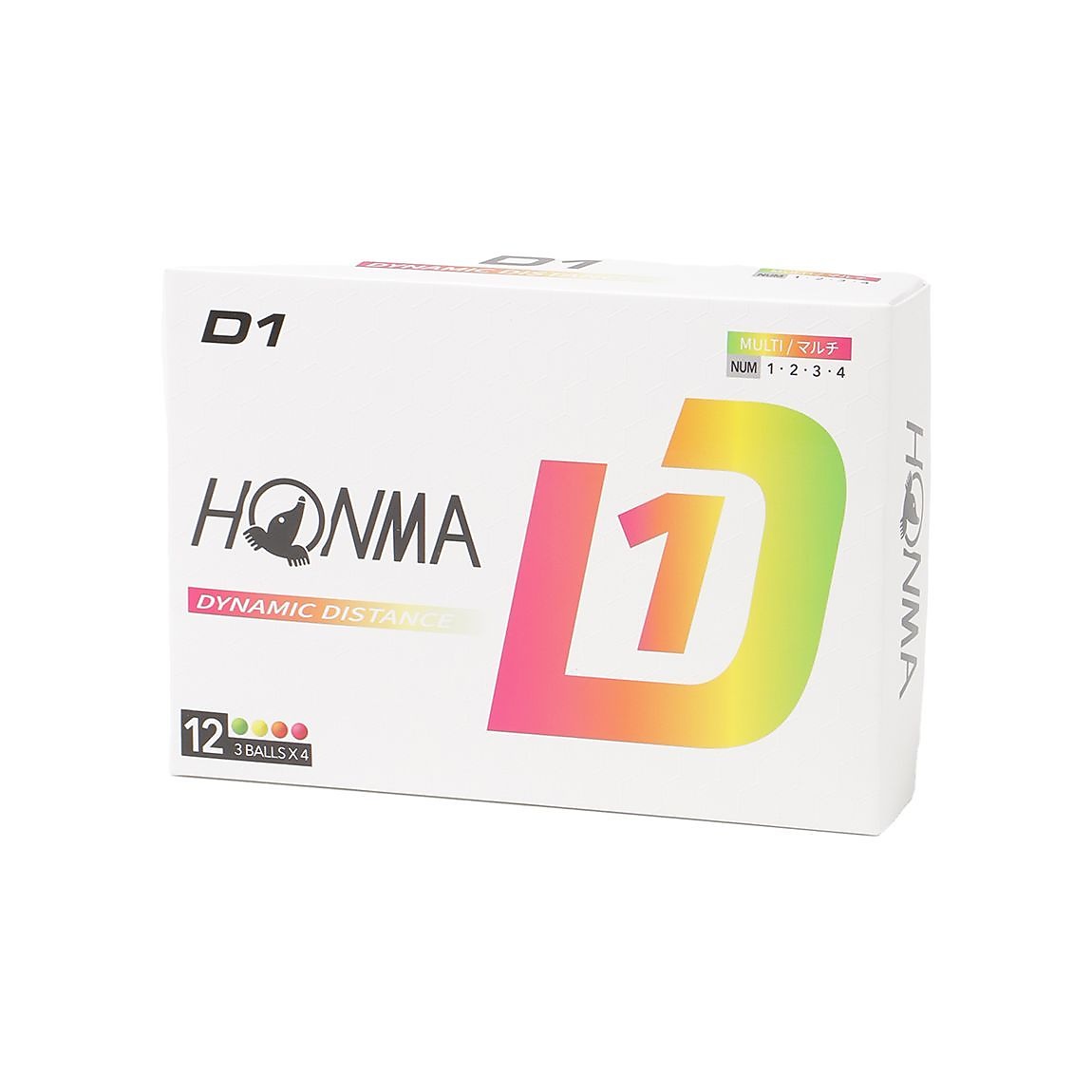 本間ゴルフ D1 BT2401 White 12P