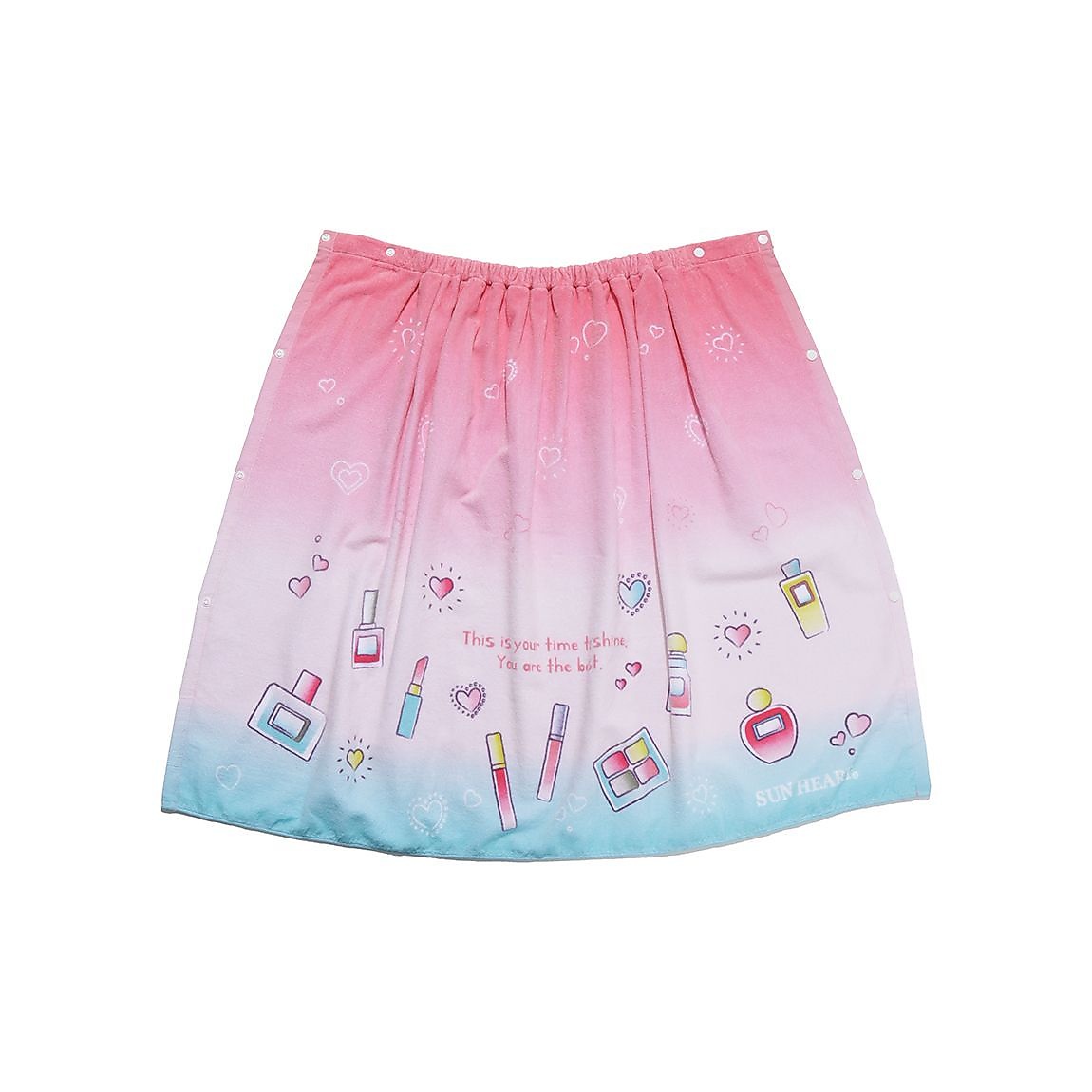 サンハート「パステルコスメ」80丈巻きタオル