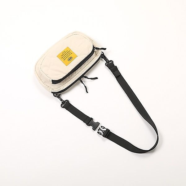 PADDED FRONT POCKET MINI SHOULDER BAG