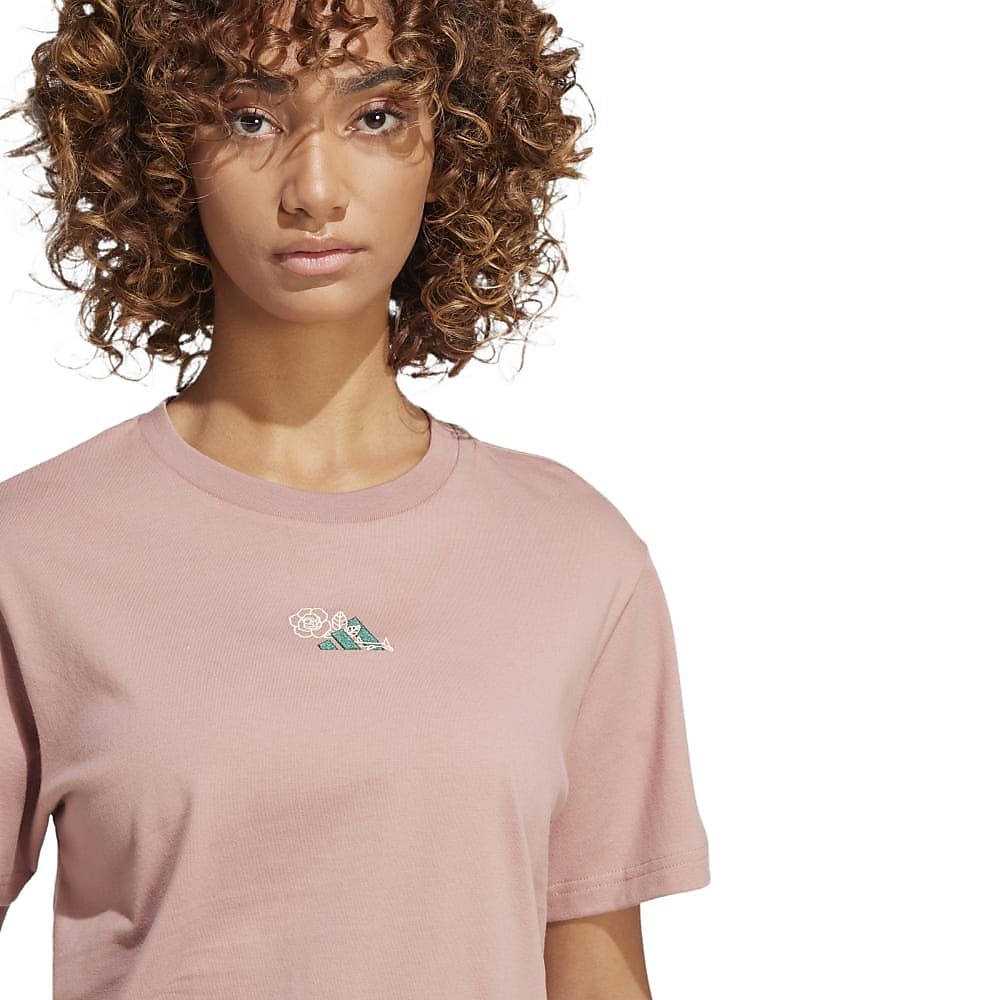 W MINI ROSE グラフィック Tシャツ