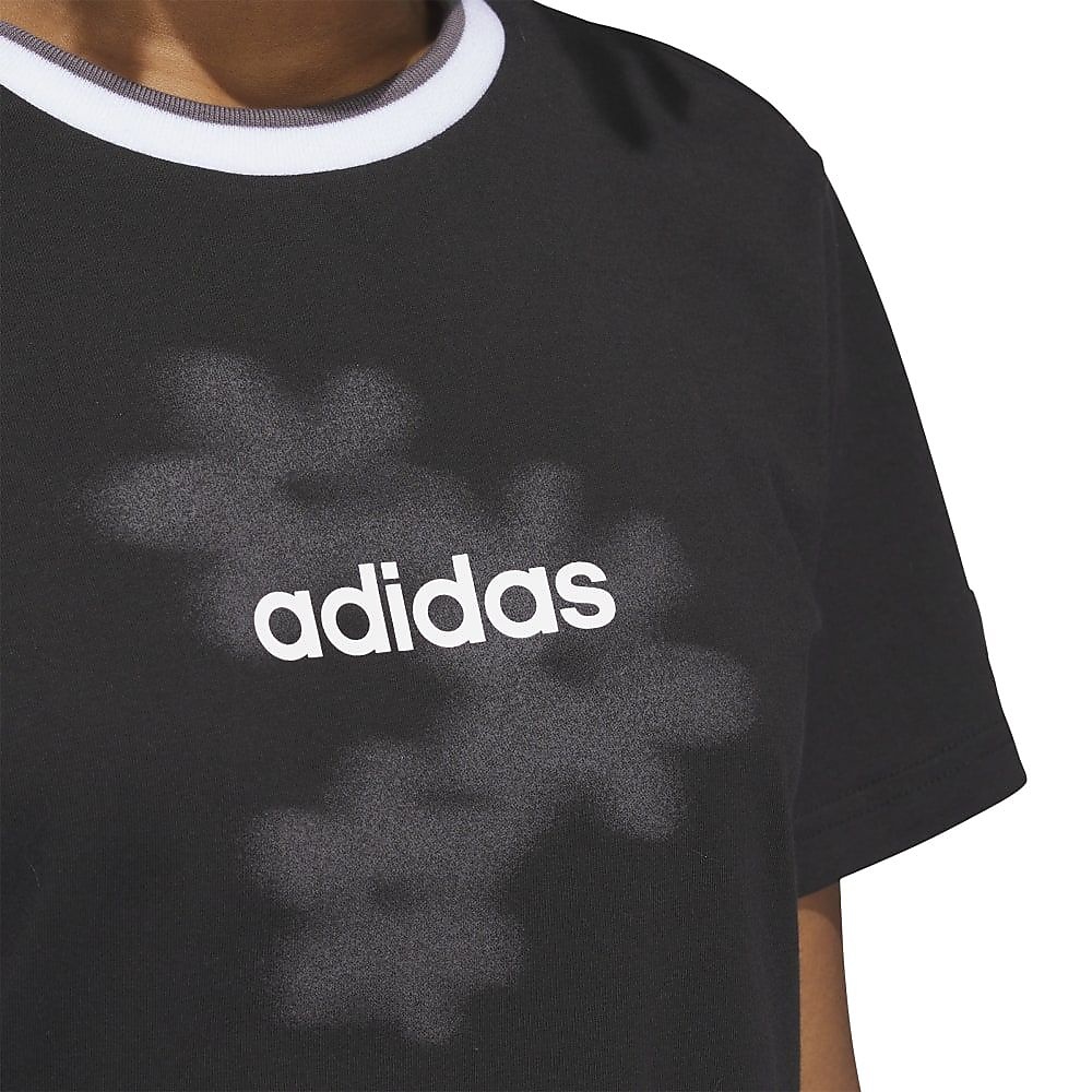 W リニア FLWR グラフィック Tシャツ