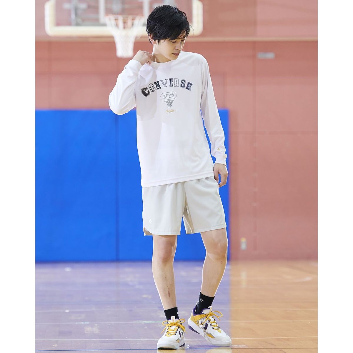 GSプリントロングスリーブシャツ(GS PRINT  LONG SLEEVE SHIRT)