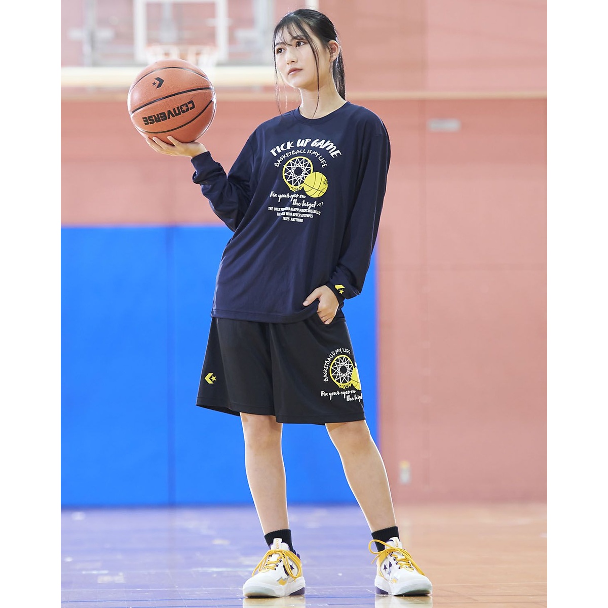 ガールズロングスリーブシャツ(GIRLS LONG SLEEVE SHIRT)