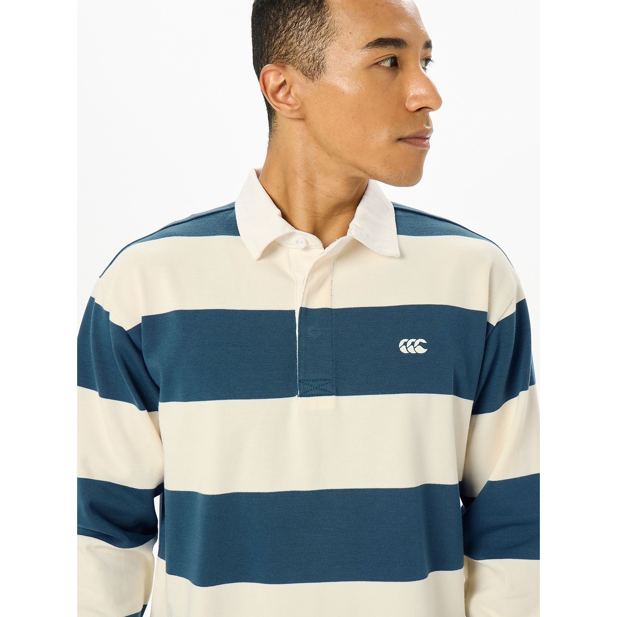 24F 4INCH STRIPE RUGBY JERSEY(4インチストライプラグビージャージ)
