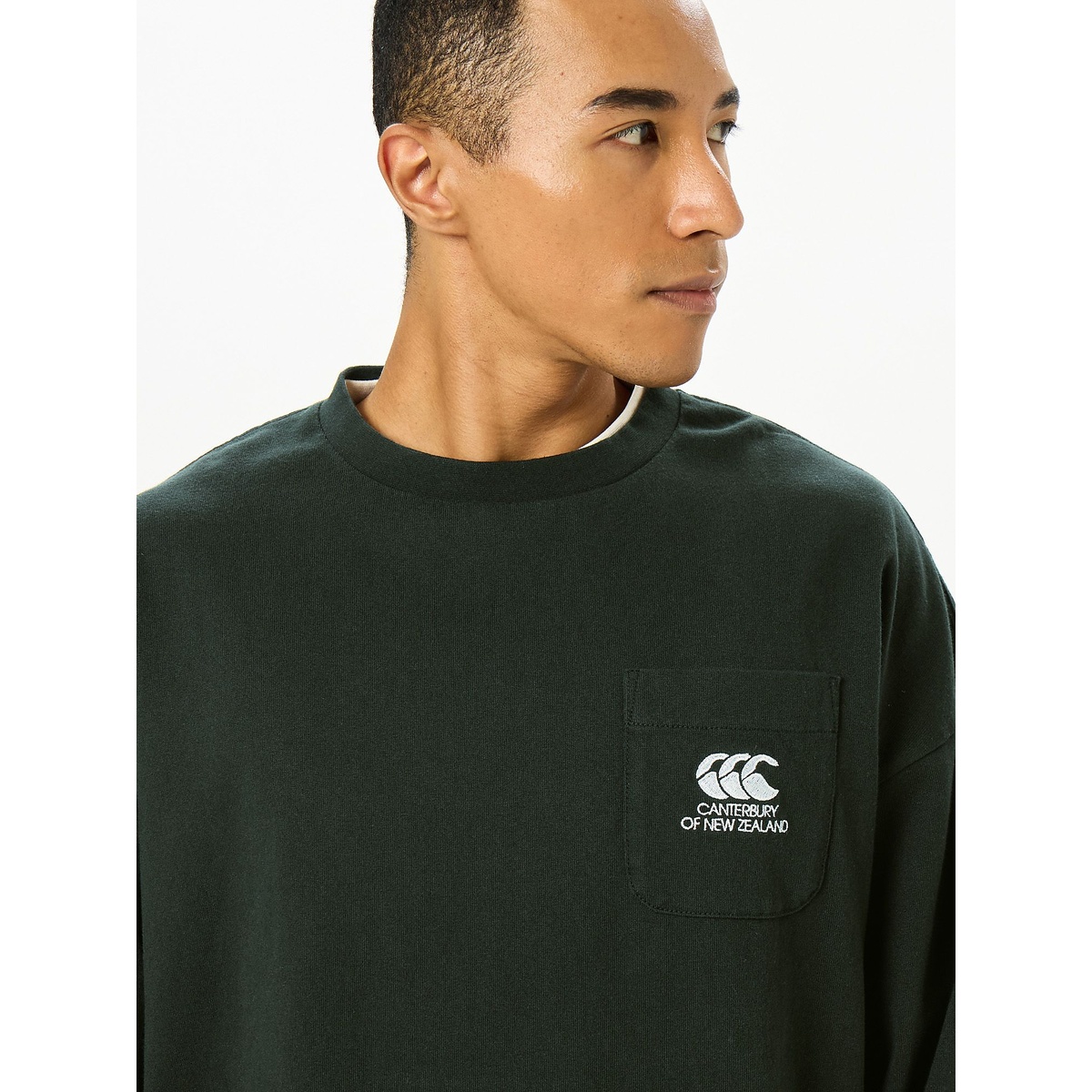 24F L/S HEAVY CREW POCKET TEE(L/Sヘビークルーポケットティー)