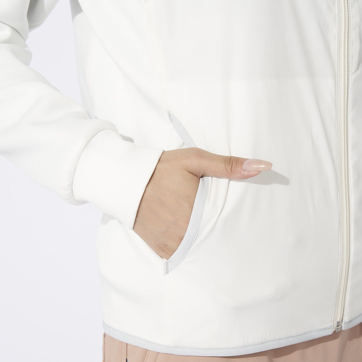 マリ.クレール ハイブリッドブルゾン