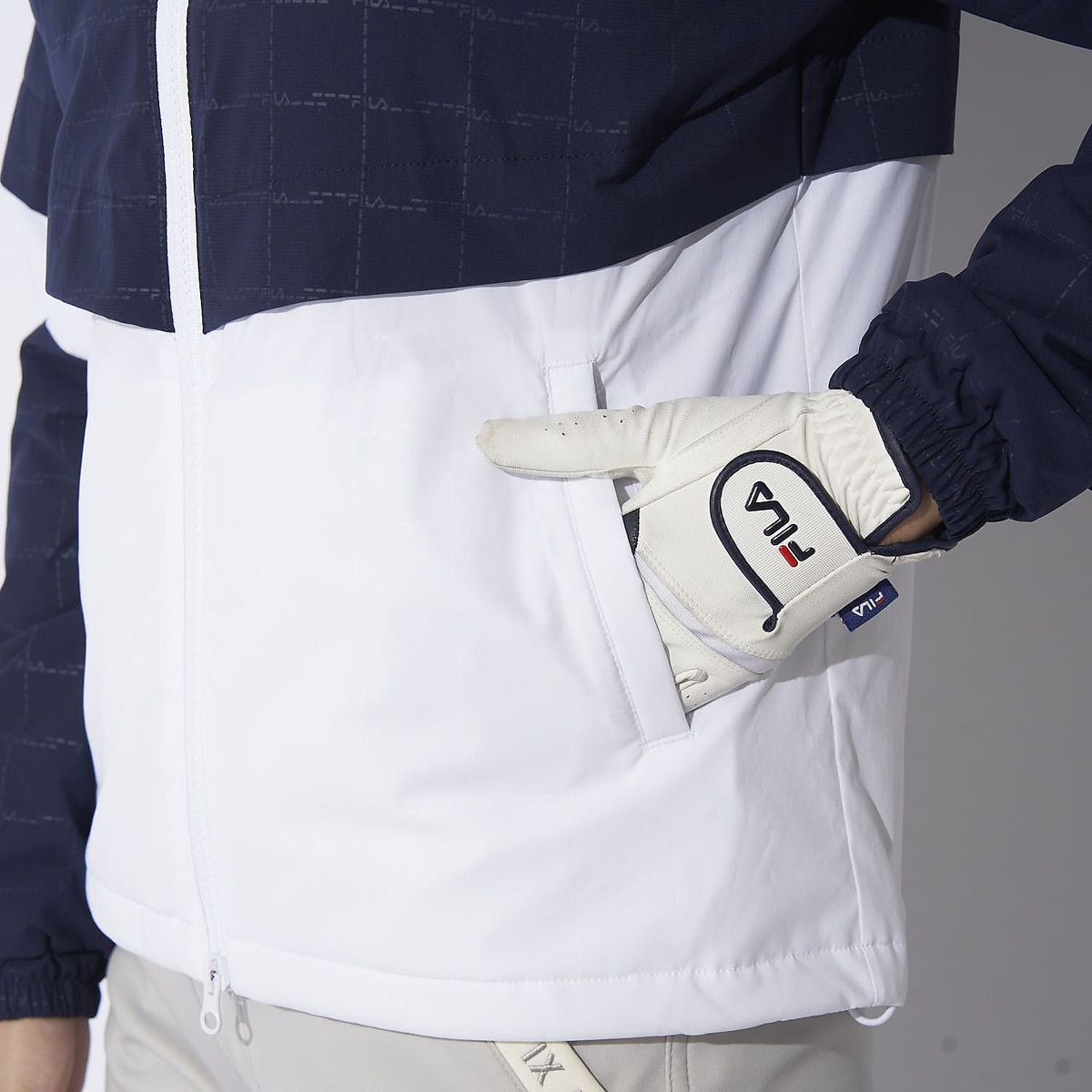 FILA GOLF 薄中綿入りブルゾン