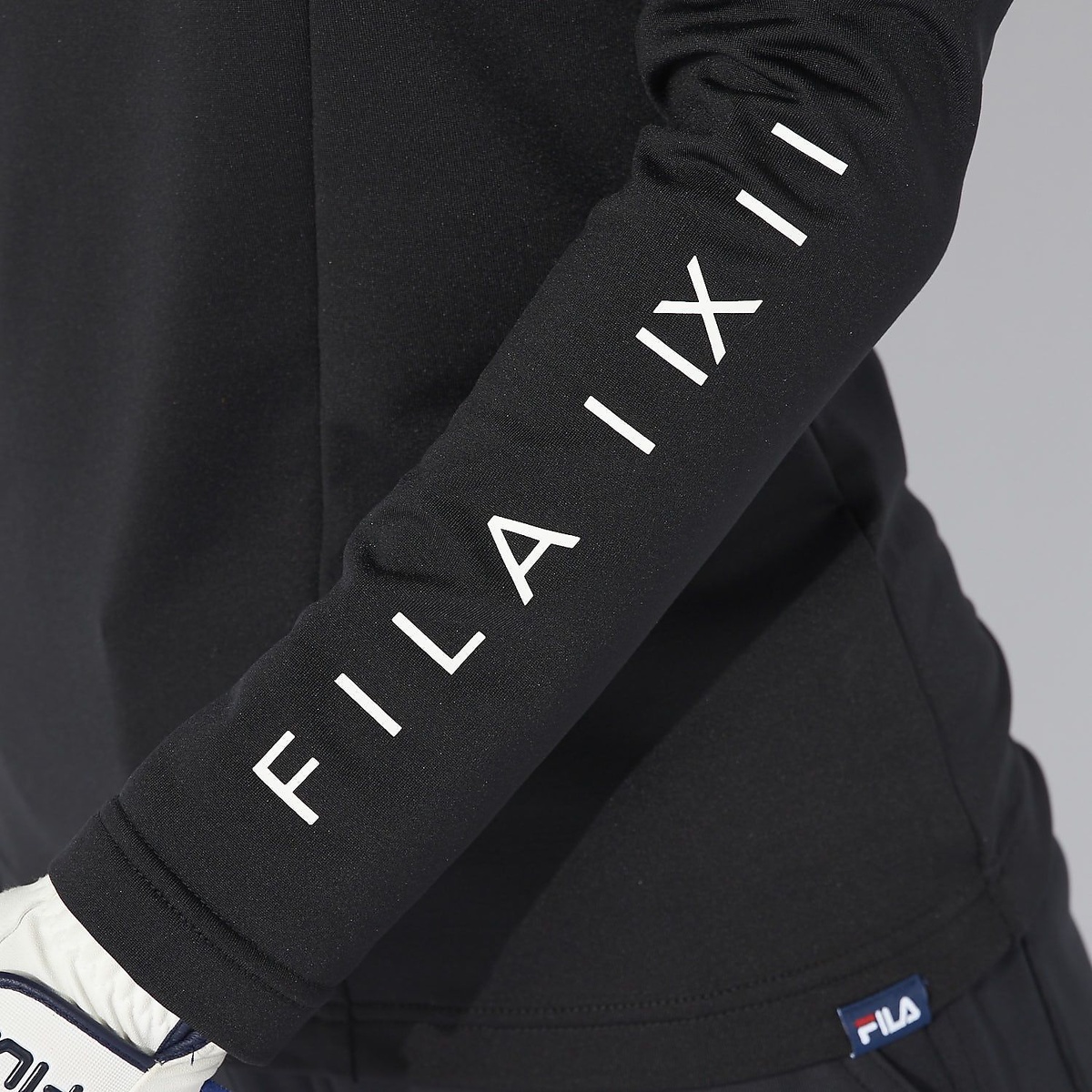 FILA GOLF 長袖モックネックシャツ