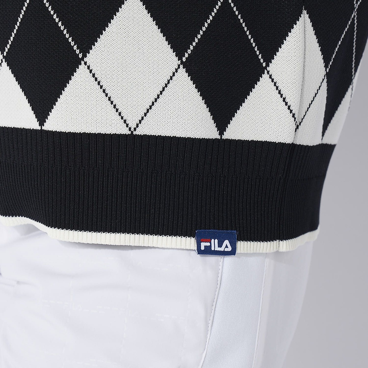 FILA GOLF 柄バリエーションセーター