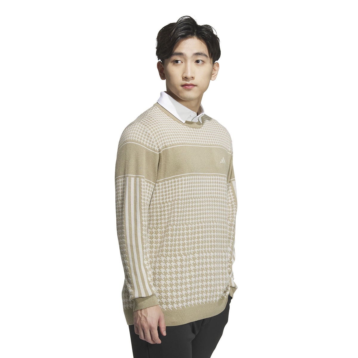 TOURPKハウンドトゥースセーター