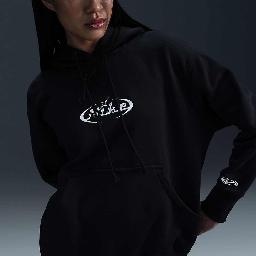 ナイキ ウィメンズ NSW OS OPP1 FLC プルオーバー L/S フーディ