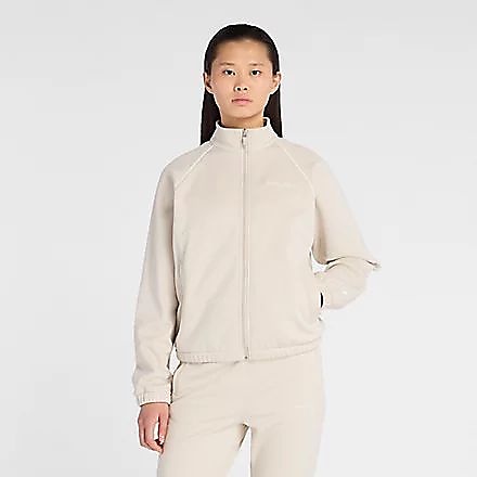 ブラッシュドダブルニットジャケット