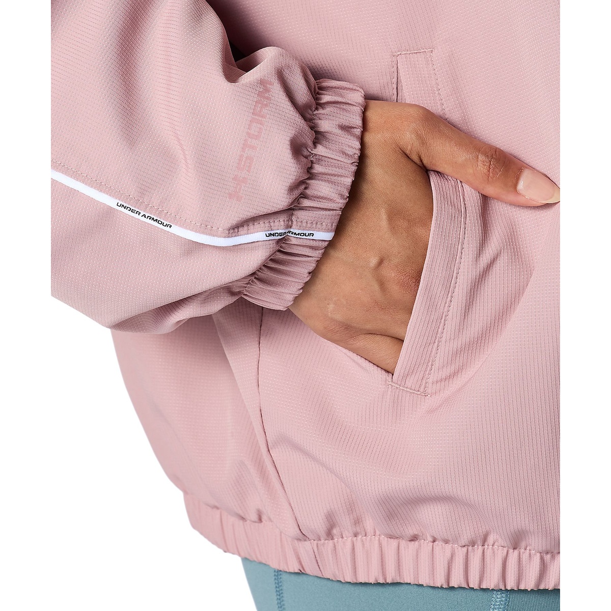 UA TRICOT LINER WOVEN HOODIE