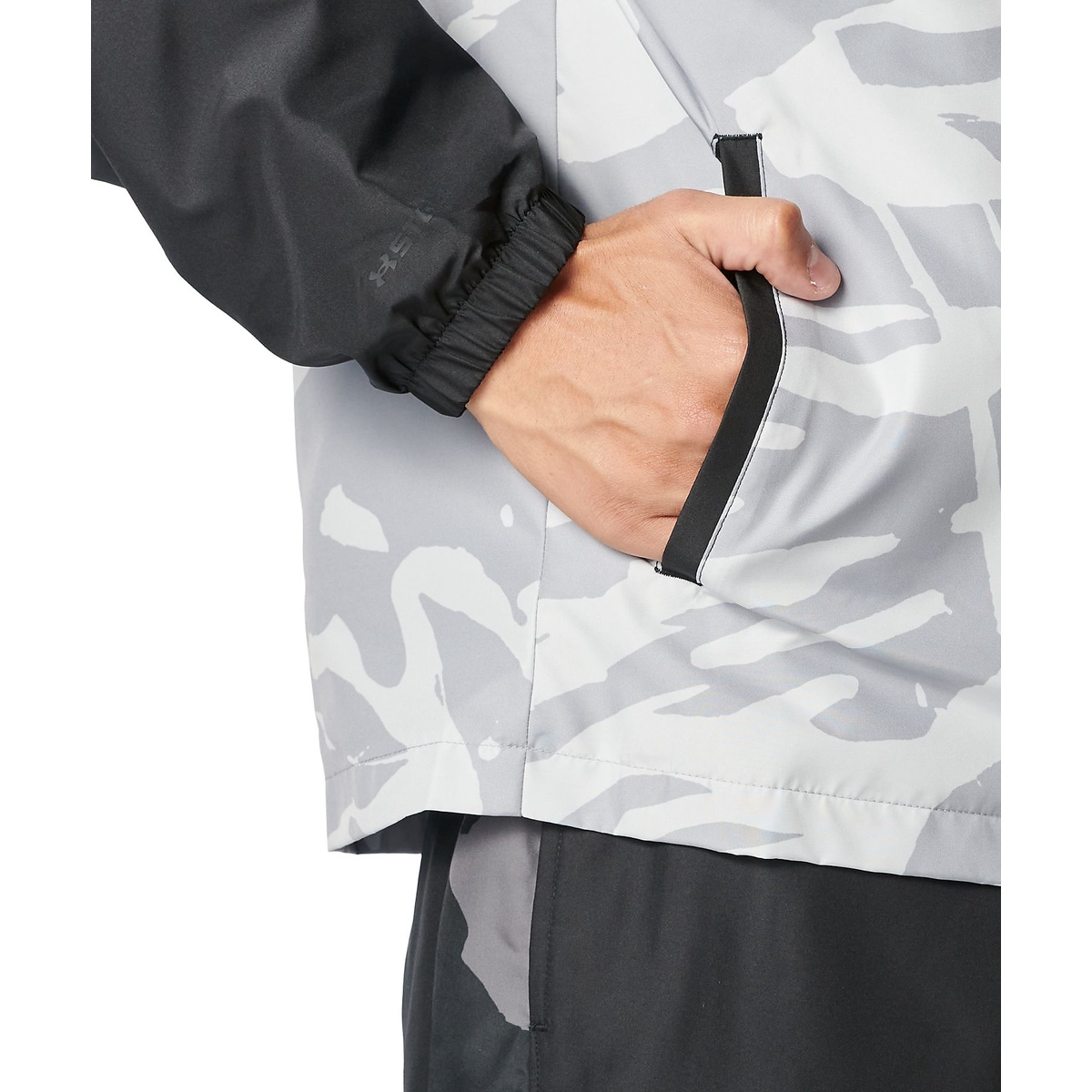 UA TRICOT WOVEN FZ HD JACKET