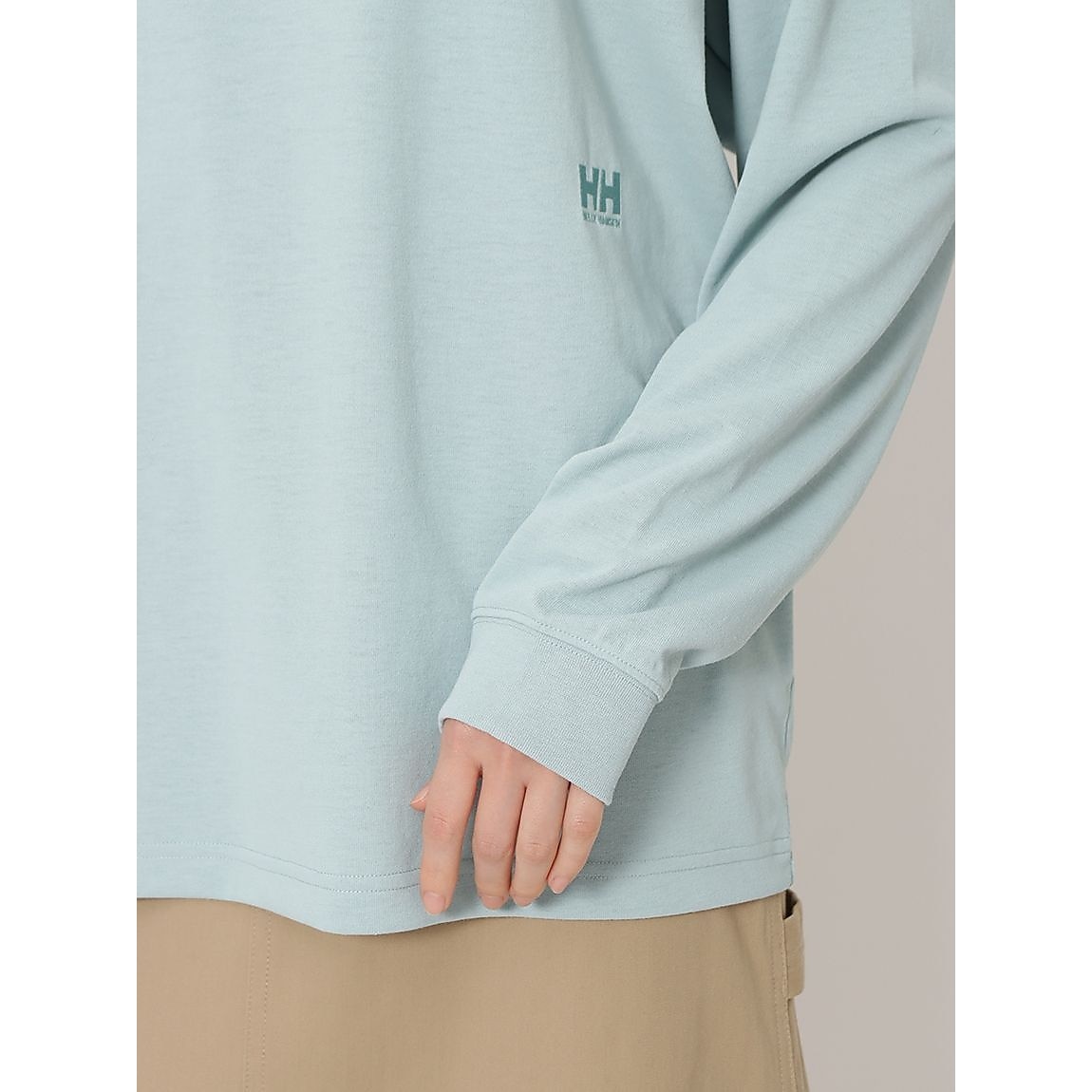 L/S One Point Tee (ロングスリーブ ワンポイントティー)
