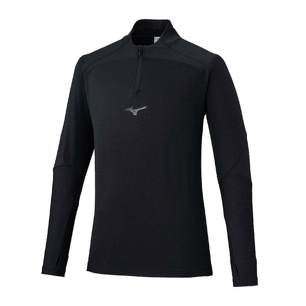 ストレッチフリースシャツ ハーフジップ