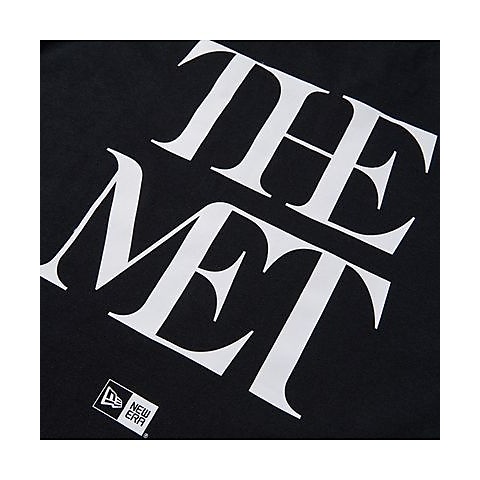 SS OS CT TEE THE MET BACK LOGO BLK