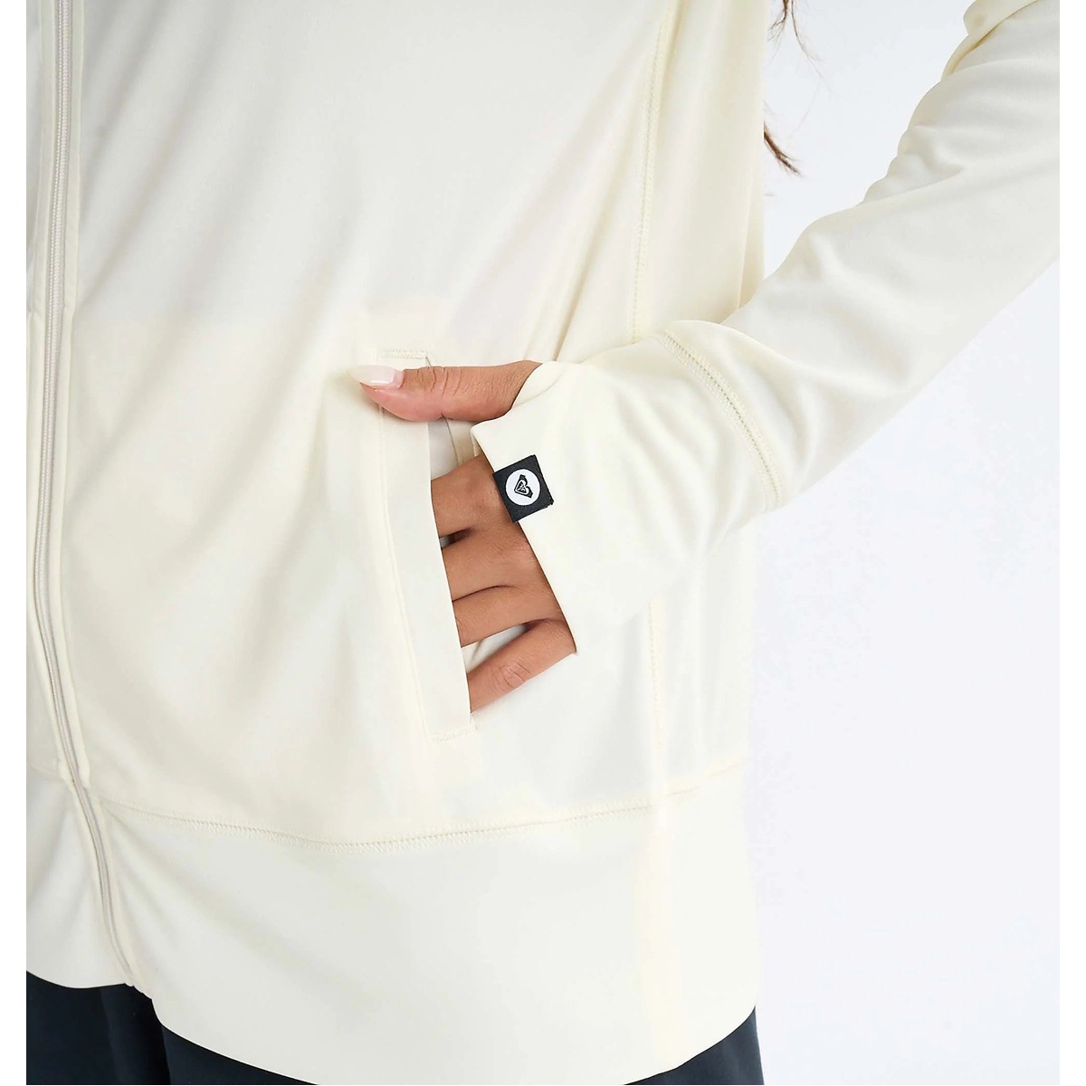 ARTSY FLORAL LOGO PARKA