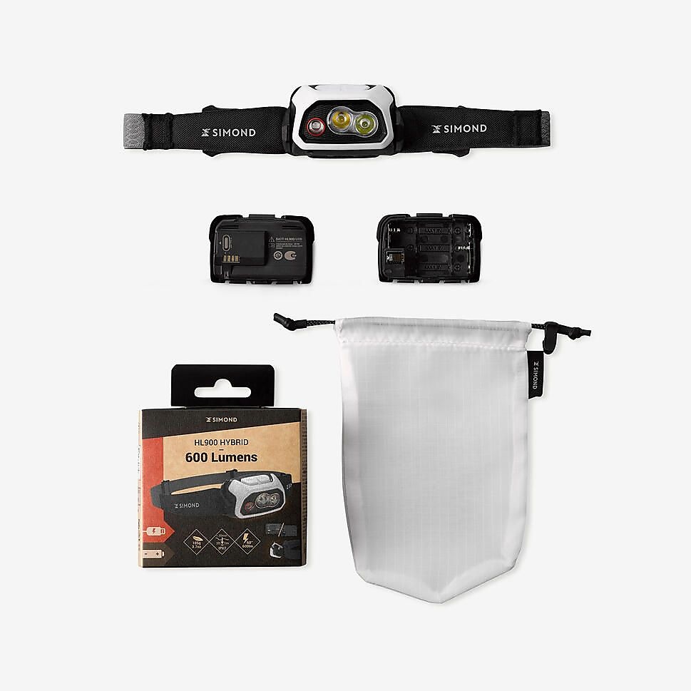 充電式ヘッドランプ 600ルーメン