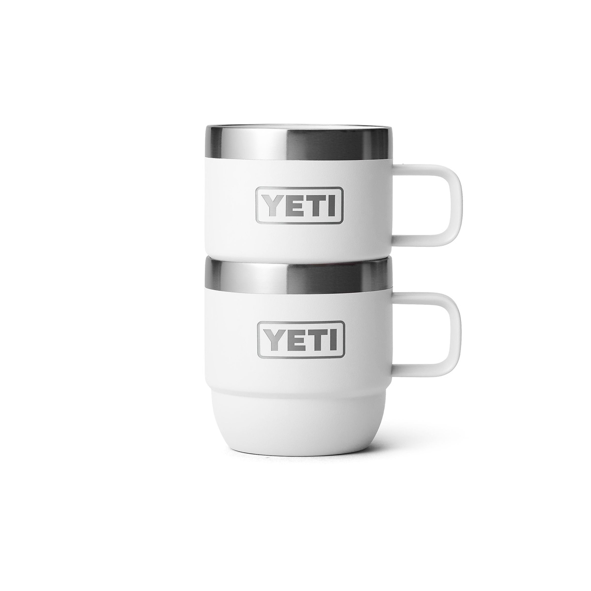 R. 6 oz STACKABLE MUGS 2PK