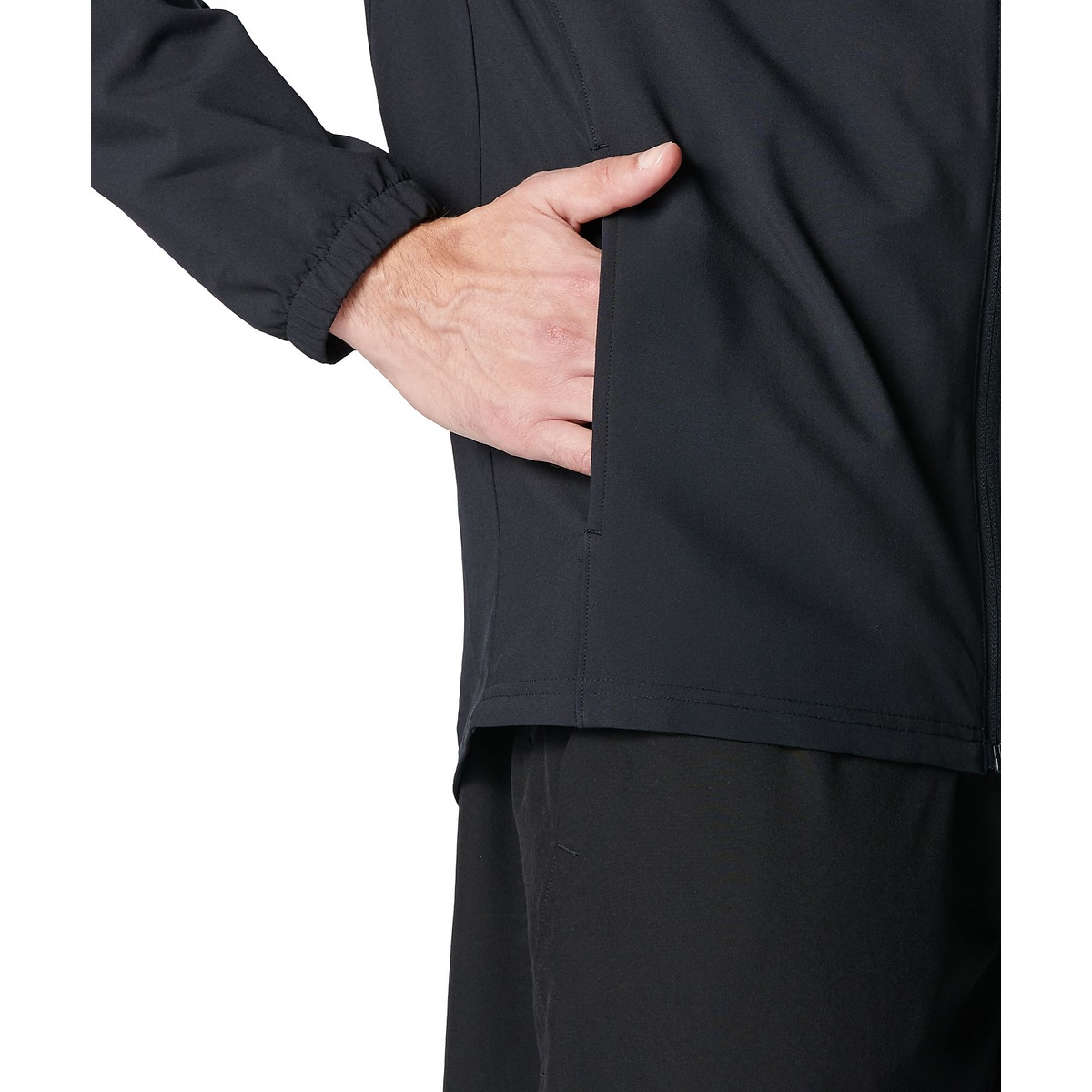 UA FRESH WOVEN FULL ZIP JACKET