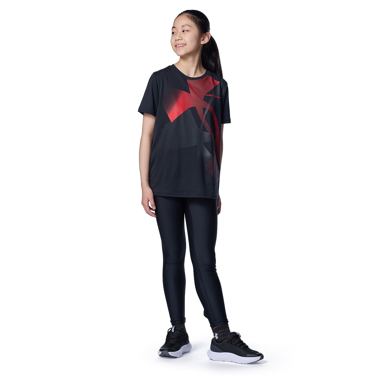 UA TECH SUPER BIG LOGO SHORT SLEEVE T-SHIRT