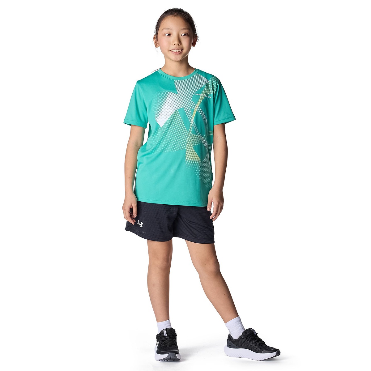 UA TECH SUPER BIG LOGO SHORT SLEEVE T-SHIRT