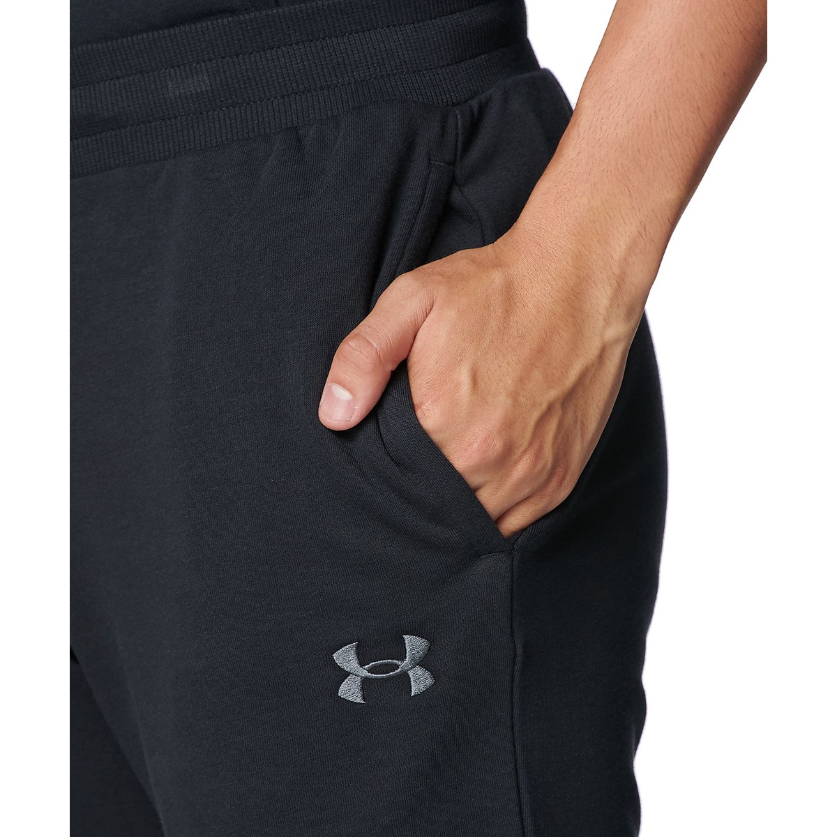 UA RIVAL LIGHTWEIGHT TERRY 3/4 PANTS