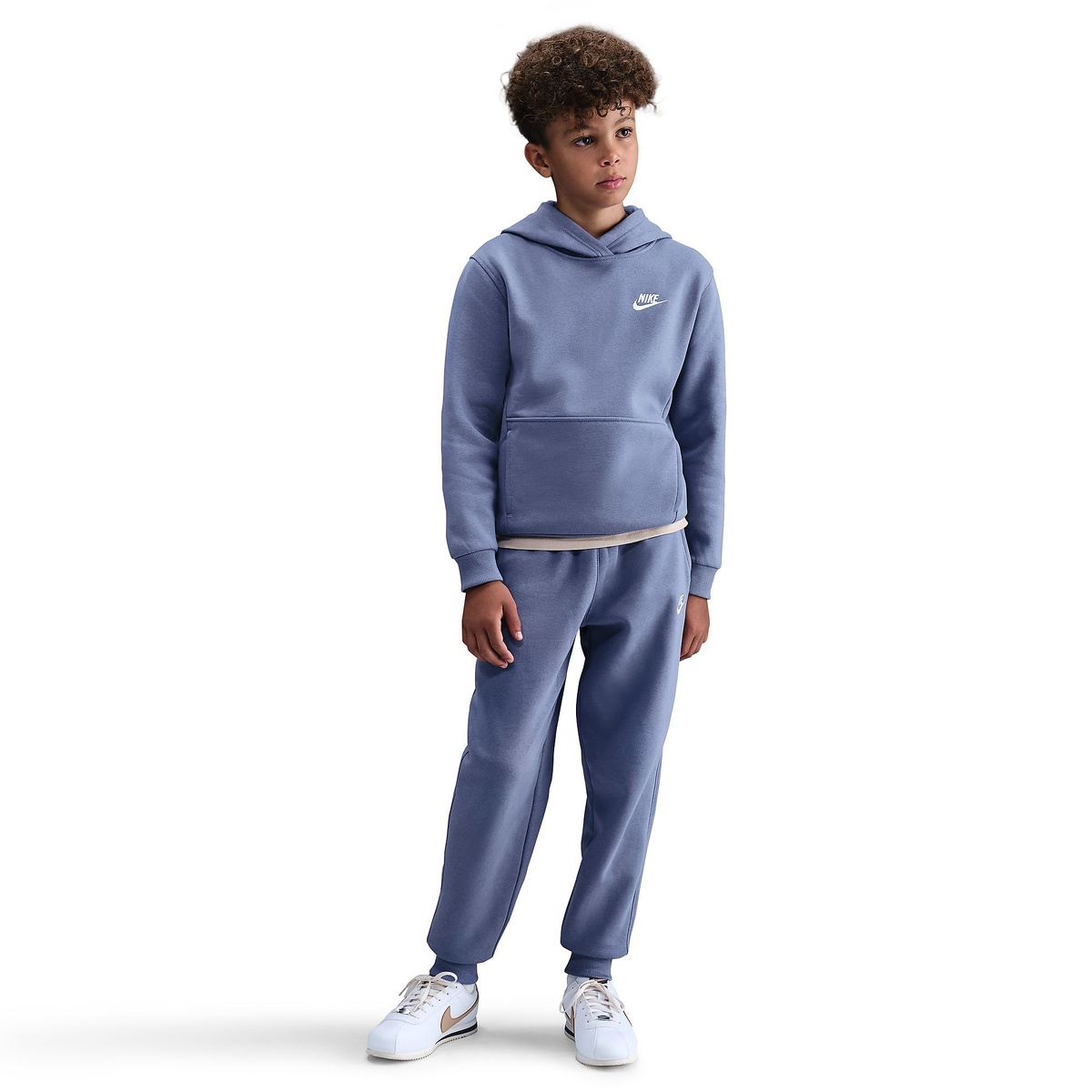 ナイキ YTH NSW クラブ フリース L/S フーディ LBR